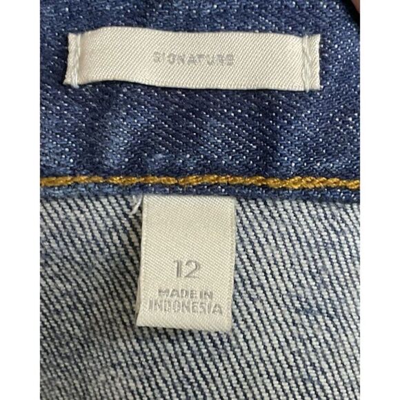 Talbots Outlet Women's Cuffed Denim Jeans Size 12 - Picture 6 of 6